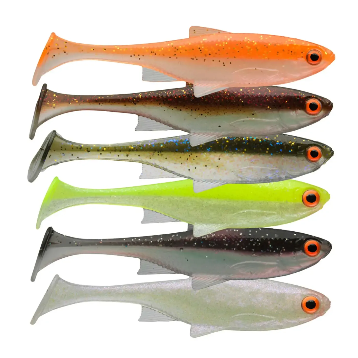 Daiwa Prorex Live Roach 6,5cm MIX 6pcs. Gummifisch| Gummifische|Barsch Gummiköder