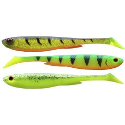 Daiwa Prorex Slim Shady Flash Color Set 16cm 3St. Gummifischset| Hechtköder|Hecht Gummifisch