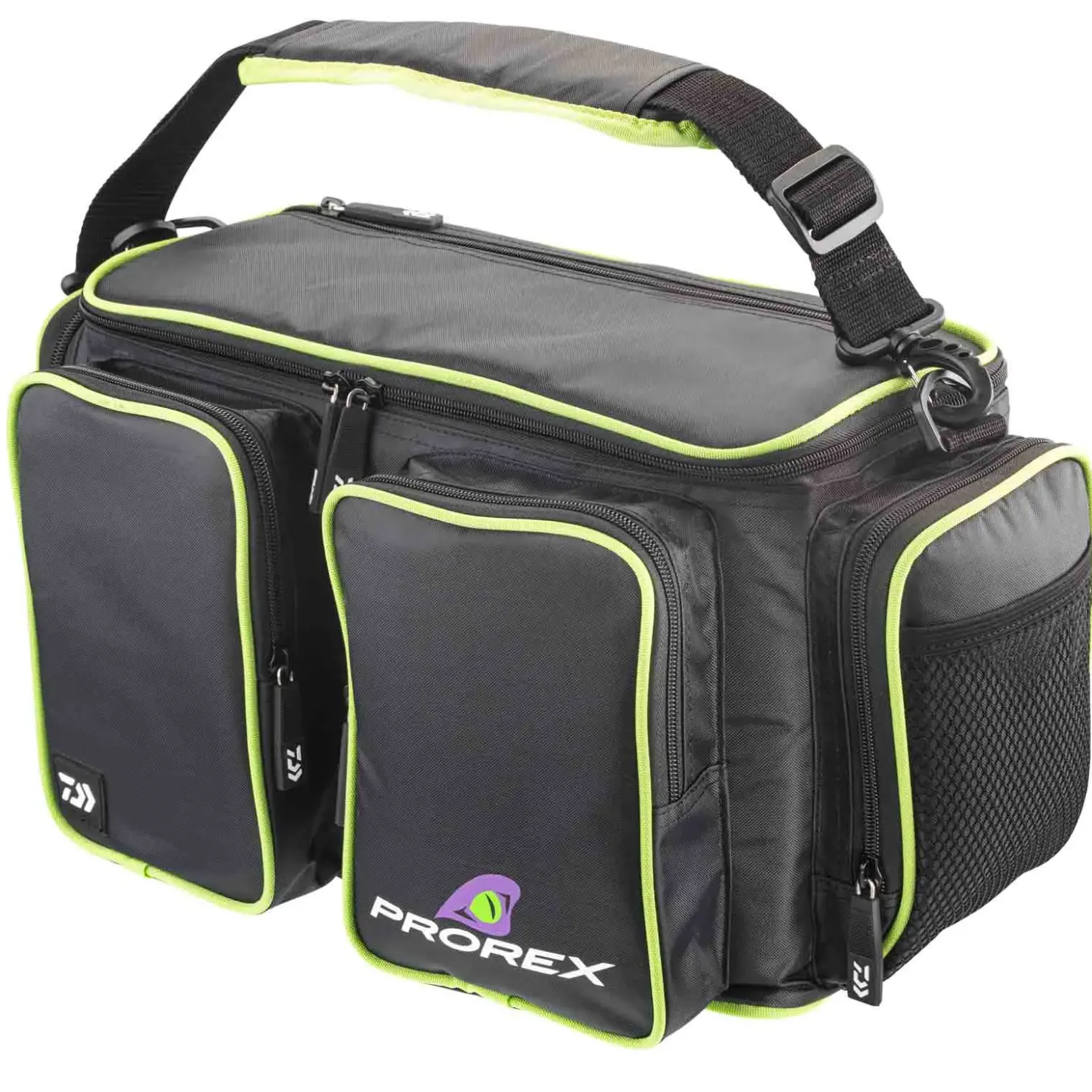 Daiwa Prorex Tackle Box Bag L Angeltasche mit 4 Boxen| Angeltaschen