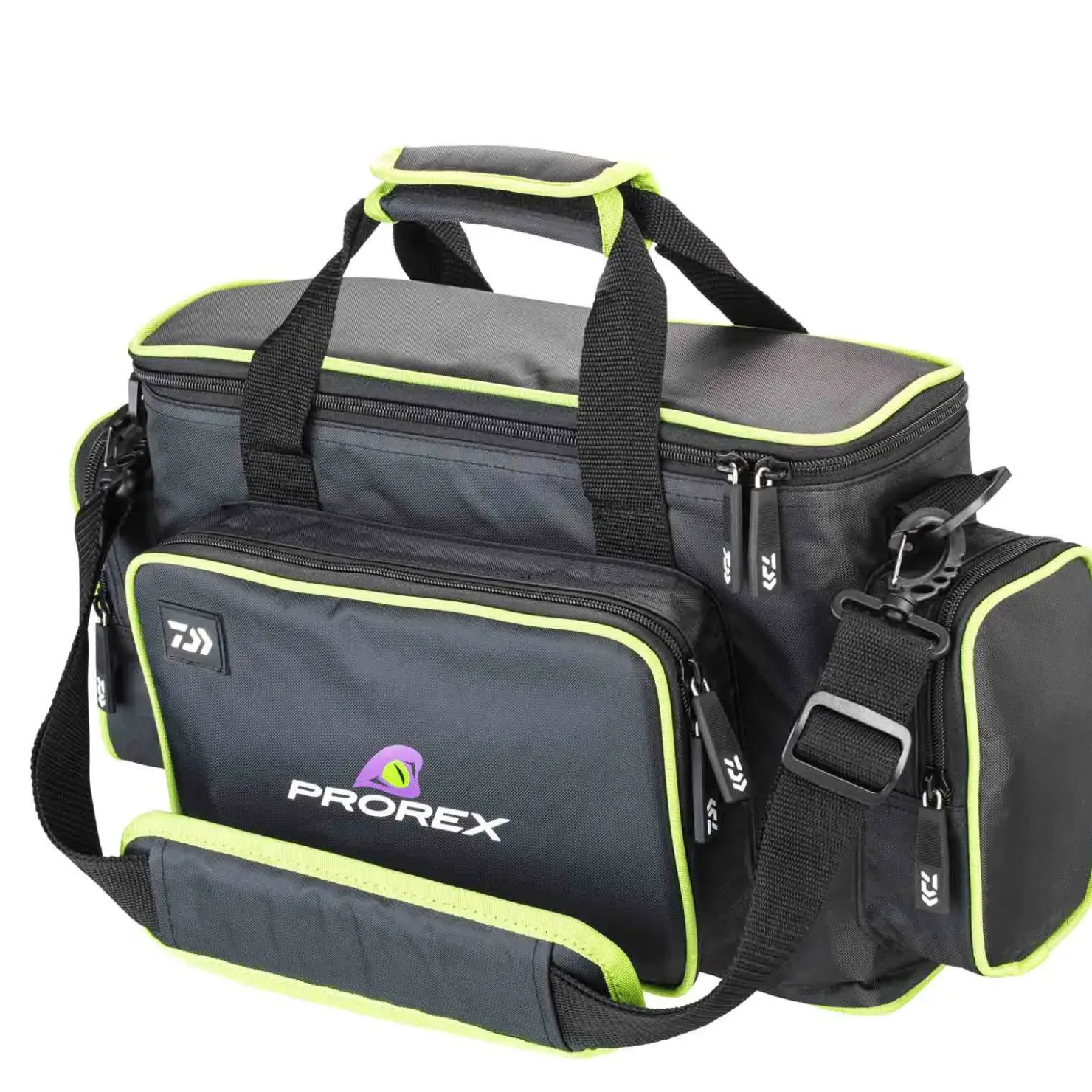 Daiwa Prorex Tackle Box Bag M Angeltasche mit 2 Boxen| Angeltaschen