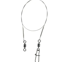 Daiwa Prorex Titanium Vorfach 20cm 22kg/50lb Stahlvorfach montiert| Stahlvorfach Für Kunstköder|Stahlvorfach Titanus Leader