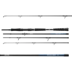 Daiwa Sealine Pilk Travel 2,40m 80-200g Reiserute| Heilbuttruten|Dorschruten