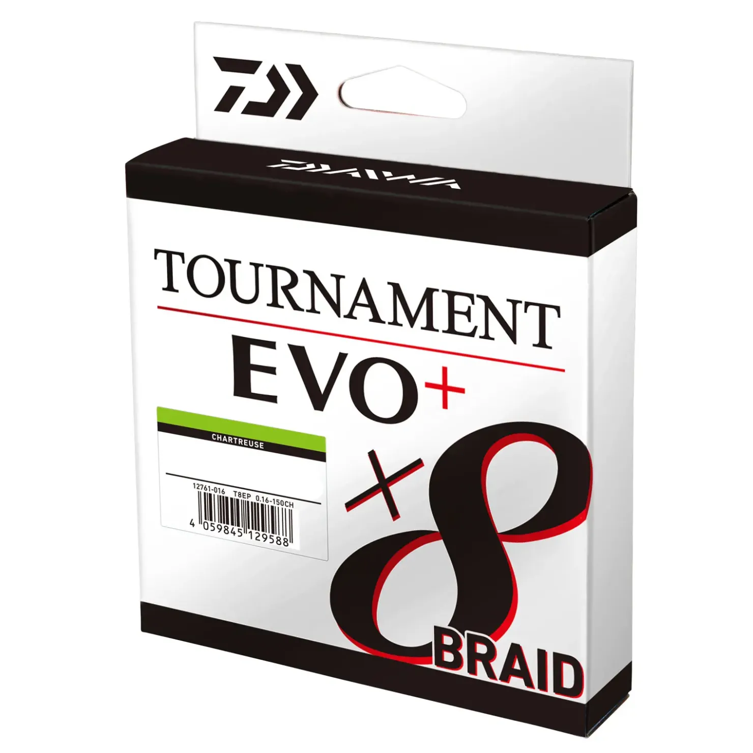 Daiwa Tournament X8 Braid EVO+ 0,18mm 270m geflochtene Angelschnur| Geflochtene Angelschnur