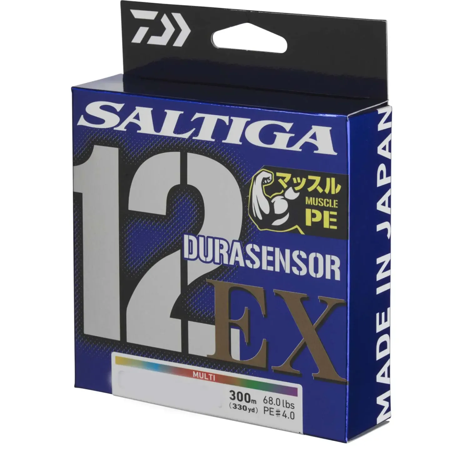 Daiwa UVF Saltiga Durasensor x12EX+Si3 0,12mm-300m Multi Geflochtene Schnur| Geflochtene Angelschnur