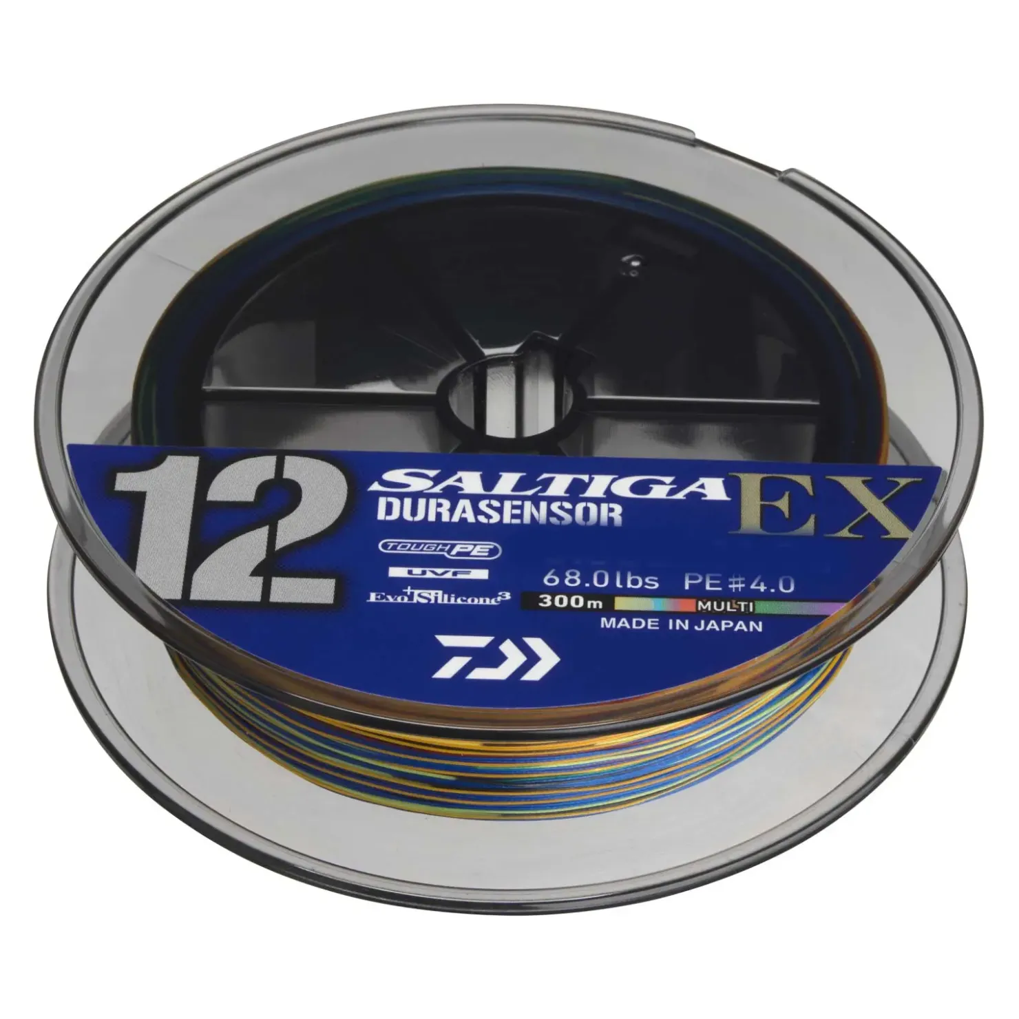 Daiwa UVF Saltiga Durasensor x12EX+Si3 0,12mm-300m Multi Geflochtene Schnur| Geflochtene Angelschnur