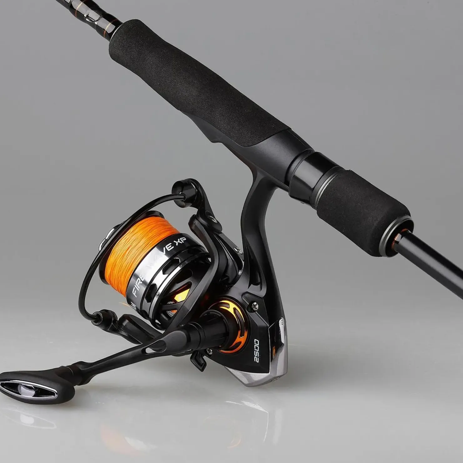 DAM Fire Wave XP SP 2,44m 20-60g 4000 0,30mm Spinn-Kombo| Raubfischruten|Spinnruten