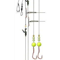 Jenzi Dega Brandungsvorfach Größe 2/0 Brandungsvorfach gebunden| Brandungsangeln Vorfach