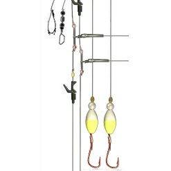 Jenzi Dega Brandungsvorfach Größe 2/0 Brandungsvorfach gebunden| Brandungsangeln Vorfach