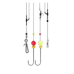 Jenzi Dega Pro Expert Englisches-Vorfach 0,70/40mm Größe 1 Brandungsvorfach gebunden| Brandungsangeln Vorfach