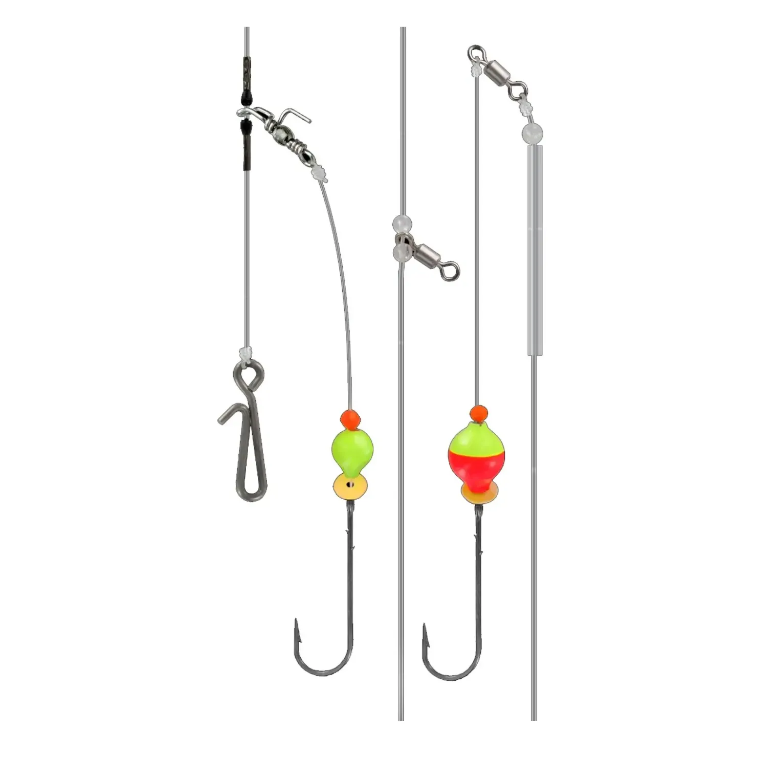 Jenzi Dega Pro Expert Hamburger-Vorfach 0,70/40mm Größe 1 Brandungsvorfach gebunden| Brandungsangeln Vorfach