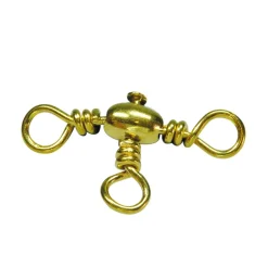 Dieter Eisele Delta 3-Wege Hochleistungswirbel 42kg 2,5cm Meereswirbel| Wirbel Und Karabiner Meer|Wirbel & Karabiner