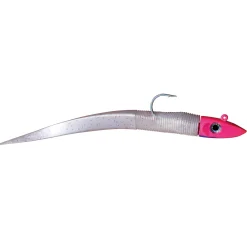 Dieter Eisele Draufgänger Twitcher No Action 28cm 175g pink/pearl Gummiköder fertig montiert| Dorsch Gummifisch|Norwegen Angelköder