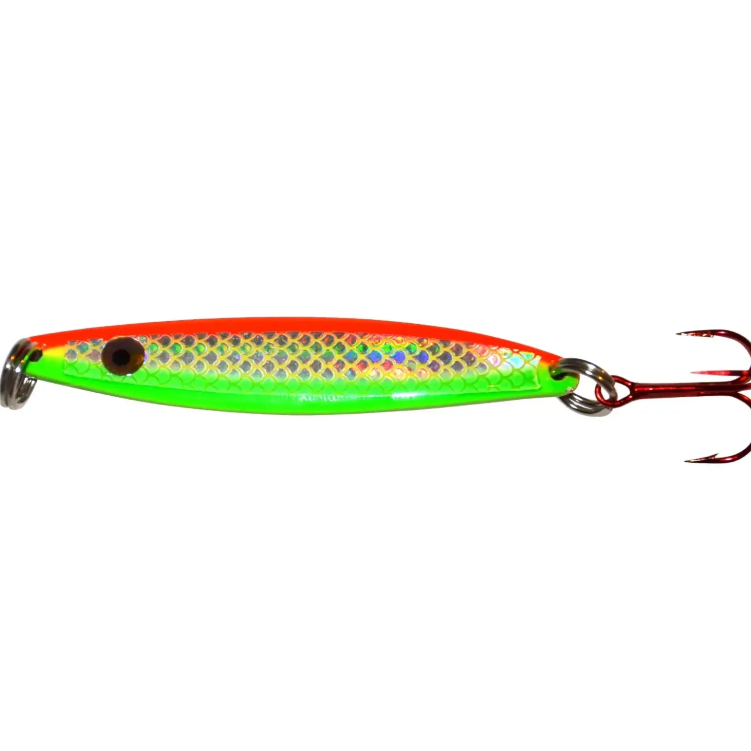 Dieter Eisele Eitz Fly 21g Holo 3D Expert No.3 Neon Meerforellen Blinker Köder| Meerforellenköder|Meerforellenblinker