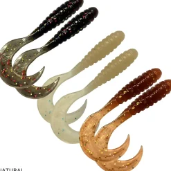 Dieter Eisele Twister Wirbelwind Set 8cm 6 Stk Meeres Gummiköder Sortiment| Rigs & Beifänger|Set Meer - Zubehör & Köder