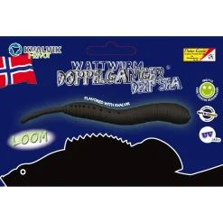 Dieter Eisele Wattwurm Doppelgänger Deep Sea 8cm 5 Stk Angelköder| Nordsee Gummifische|Spezialköder Meeresangeln