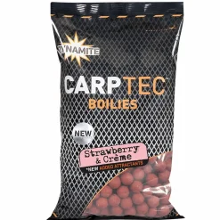 Dynamite Baits Carptec Strawberry&Creme 900g 20mm Boilies| Boilies & Pop-Ups|Boilies & Pop-Ups