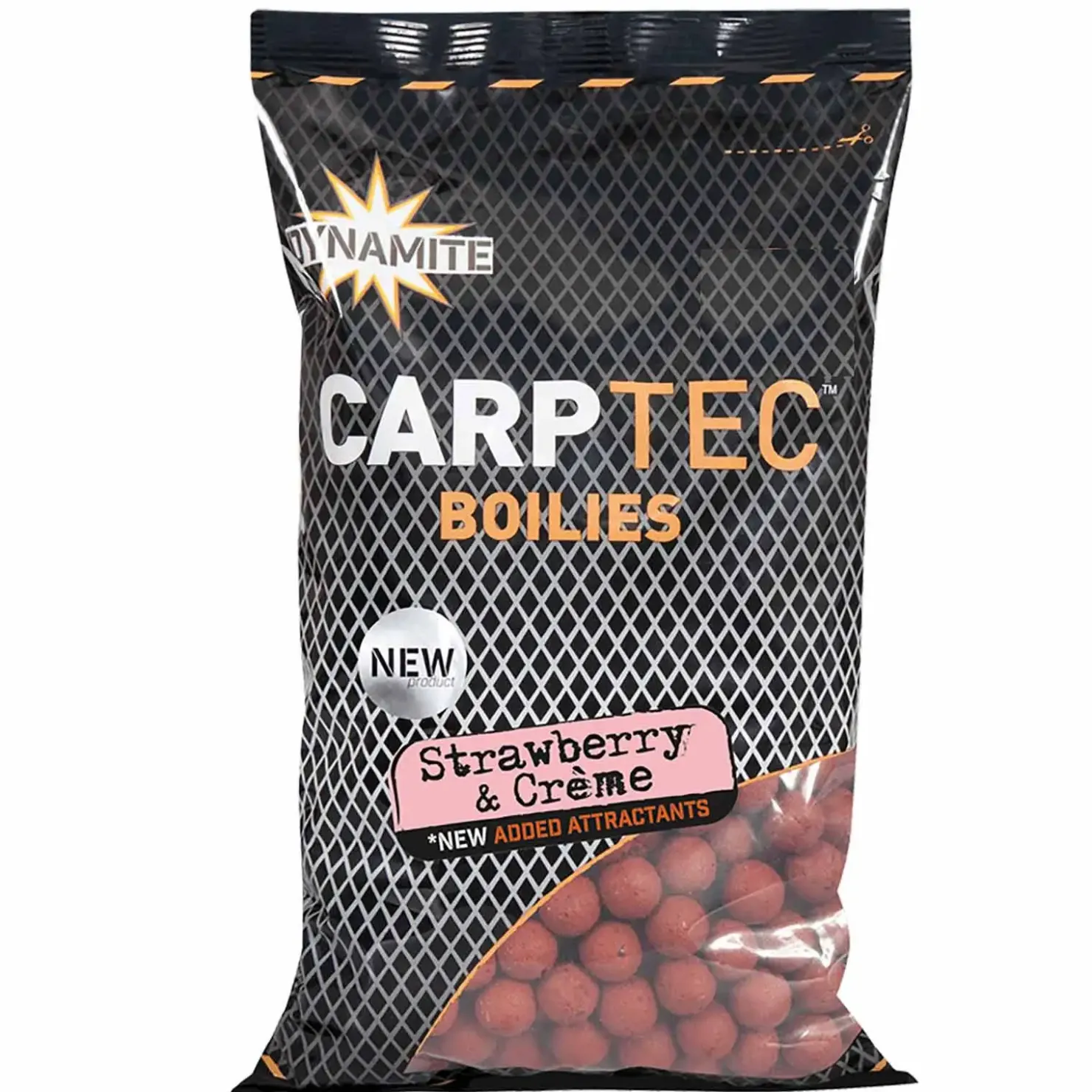 Dynamite Baits Carptec Strawberry&Creme 900g 20mm Boilies| Boilies & Pop-Ups|Boilies & Pop-Ups