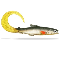 FishingGhost Renky Shad CRL 35cm Curly Tail Gummifisch| Hecht Gummifisch|Xxl Köder. Big Baits
