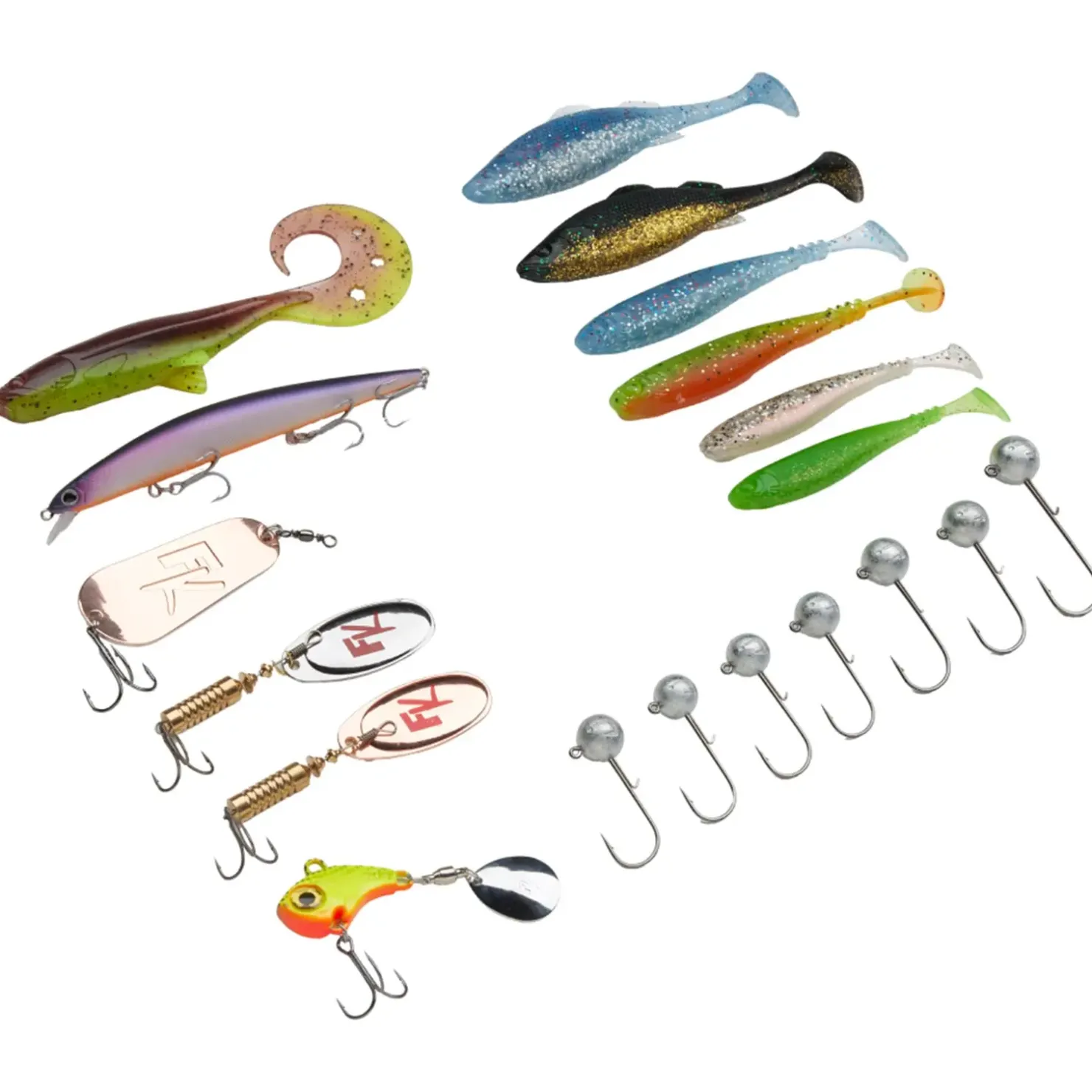 Fishing King Tackle Fishing-King Tackle Angelset Zander/Hecht| Sets|Angelcombo Raubfisch