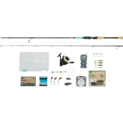 Fishing King Tackle Fishing-King Tackle Zielfisch Set Barsch| Angelcombo Raubfisch|Sets