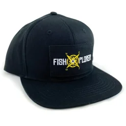 FishXplorer Snapback Cap Wasser- & Uv Resistent mit 1 -Patch| Mützen