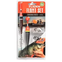 Fladen Barsch Posen Komplett Angelset| Raubfischangeln Posen|Angelset Raubfisch - Zubehör & Köder