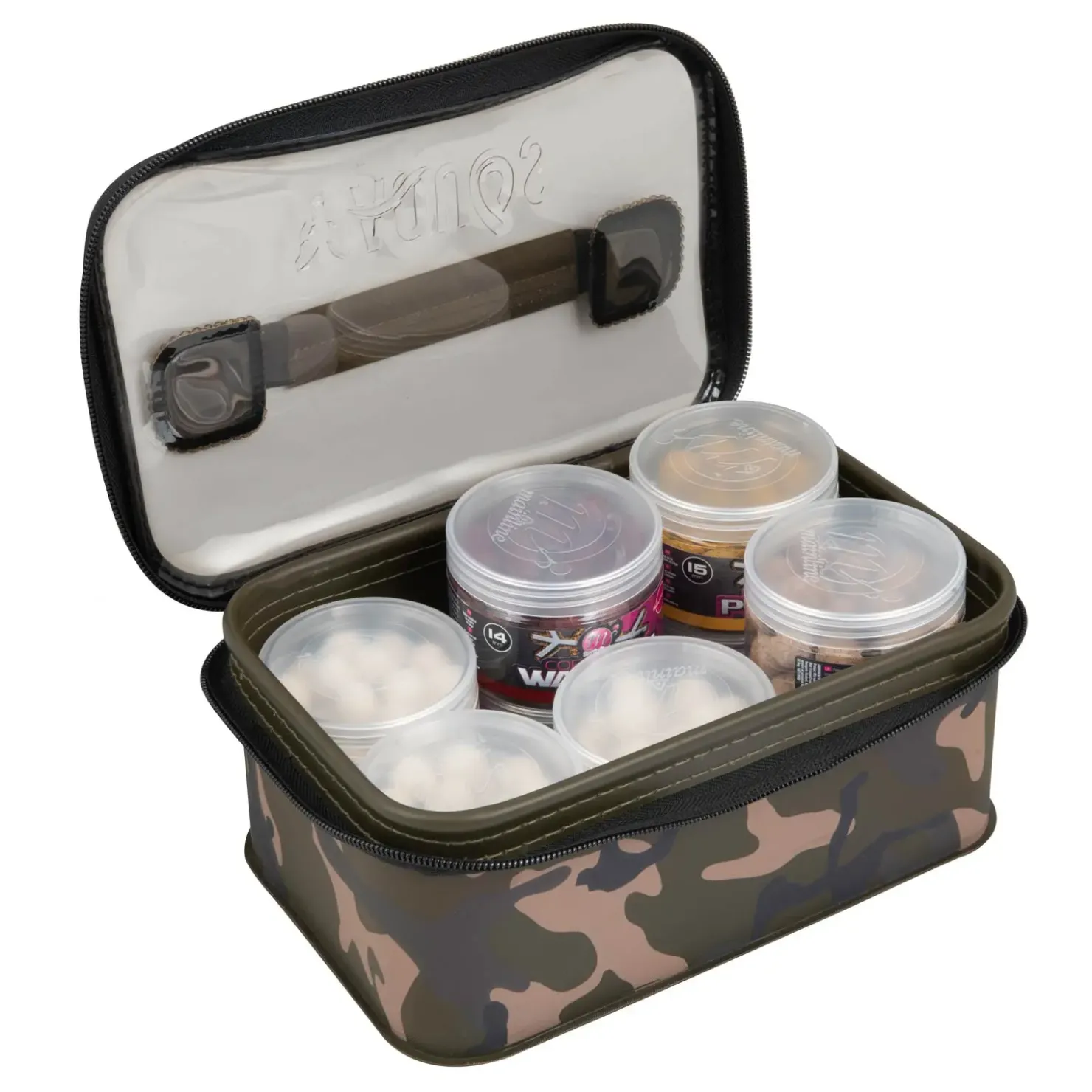 Fox Aquos Camolite Bait Storage Large Ködertasche| Karpfen Taschen|Boilie Zubehör