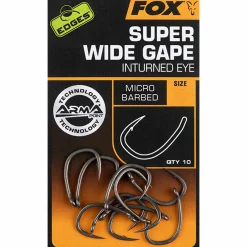 Fox Edges Armapoint Super Wide Gape (inturned eye) - Size 4 Karpfenhaken| Karpfen Haken|Karpfen Haken