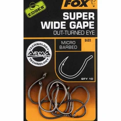 Fox Edges Armapoint Super Wide Gape (Outturned  eye) - Size 4 Karpfenhaken| Karpfen Haken|Karpfen Haken