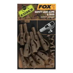 Fox Edges Camo Size 7 lead clip + pegs Karpfenzubehör| Karpfen Rig|Karpfen Rig Und Zubehör