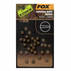 Fox Edges Camo Tapered Bore Bead 4,0mm Gummiperlen Karpfenzubehör| Karpfen Rig|Karpfen Rig Und Zubehör