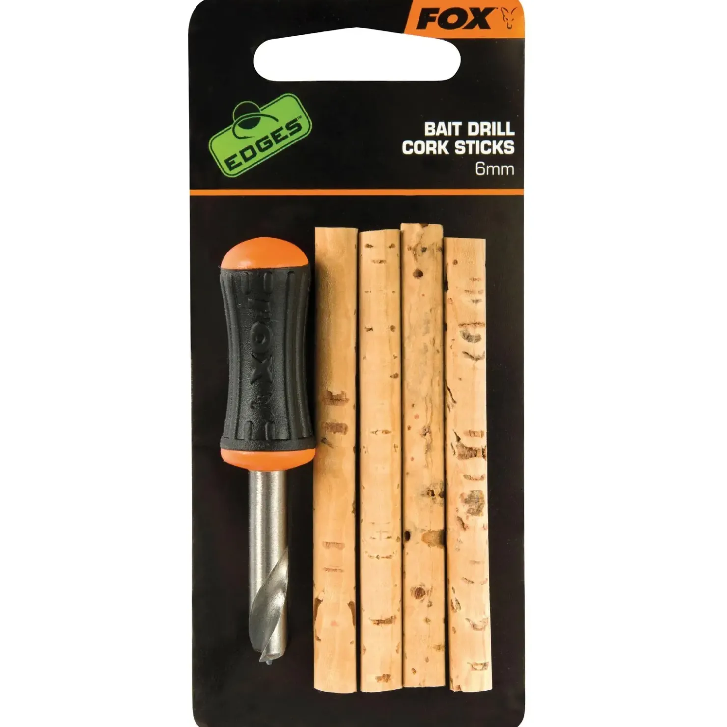 Fox Edges Drill & Cork Stick Set Tigernut Karpfenangeln Bohrer Sortiment| Karpfen Sets|Weiteres Karpfen Zubehör
