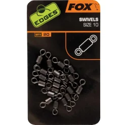 Fox Edges Swivels Standard Size 10 Karpfenangeln Zubehör| Weiteres Karpfen Zubehör|Karpfen Rig