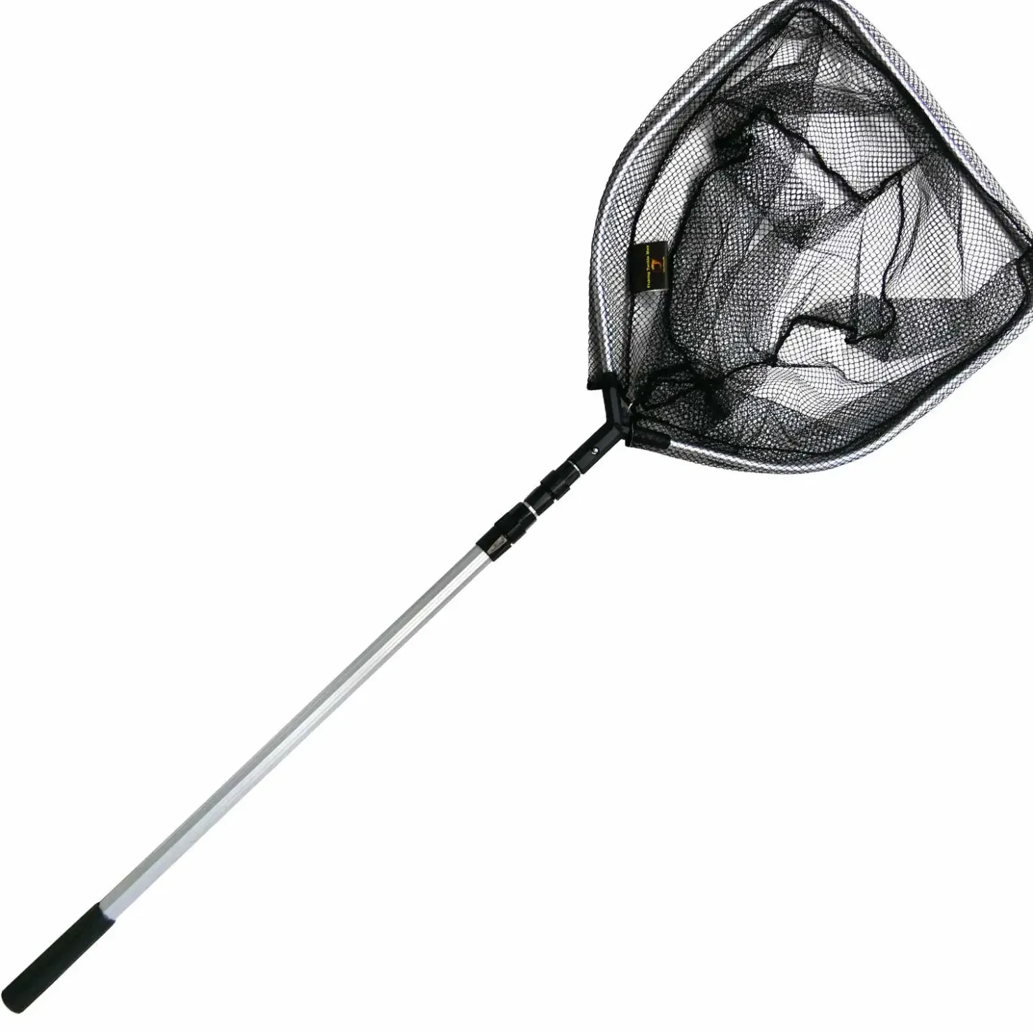 FTM Hecht-Karpfen-Kescher 57x47cm gummiert Tele| Kescher Raubfischangeln|Großfischkescher