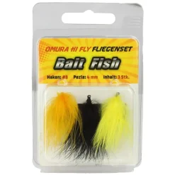FTM Omura Hi-Fly Bait Fish #8 Fliegenset| Angelset Forelle - Zubehör & Köder