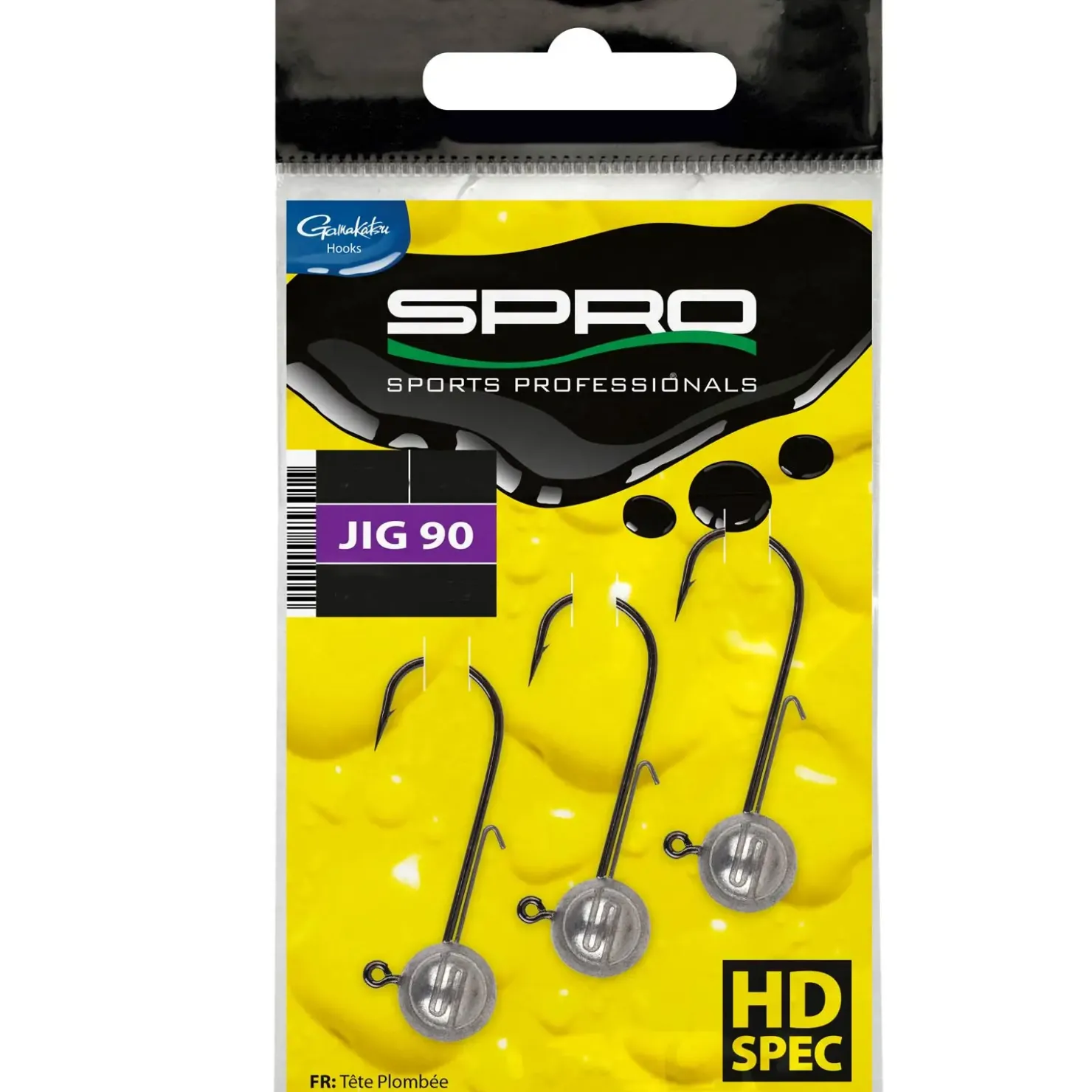 Gamakatsu JIGHEAD HD 90 10G 5/0 Jigkopf Jighaken| Jighaken|Jigköpfe