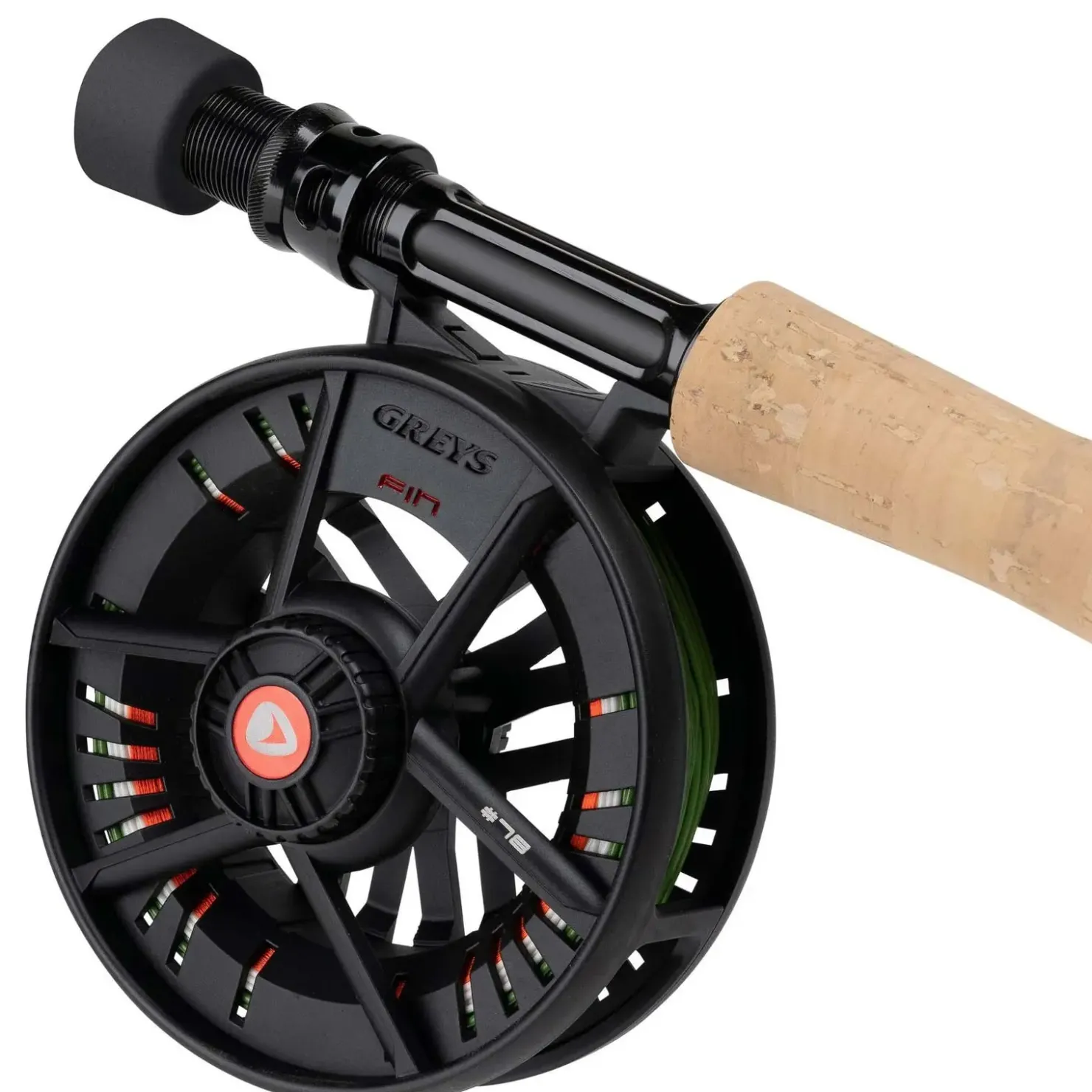 Greys Gcbofin908 Gry Fin 9Ft #8 8Line 4Pc Fliegenruten-Kombo| Forellenrute|Angelcombo Forelle