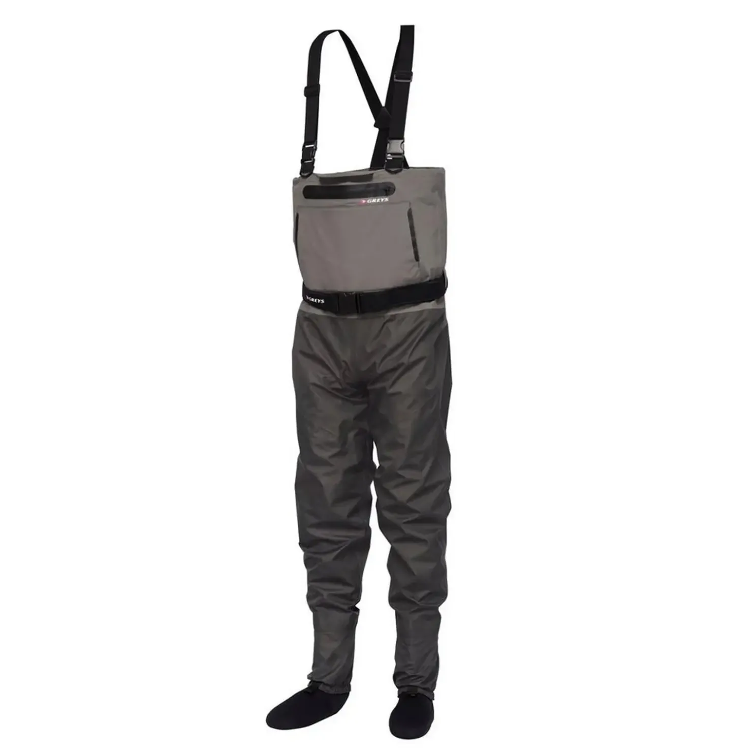 Greys Tital Breathable Stockingfoot L 42-44 Wathose mit Füßlingen| Watstiefel & Wathosen