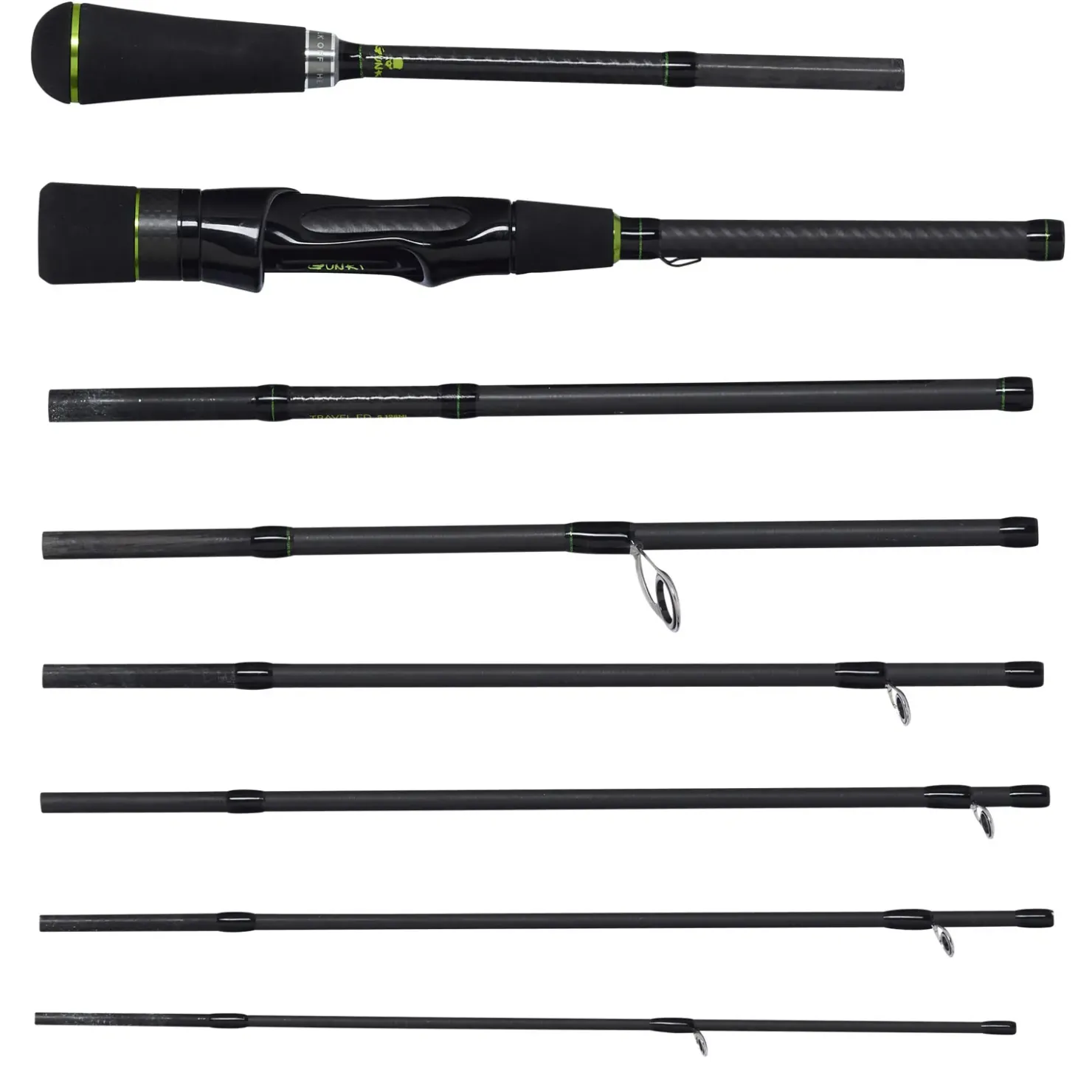 Gunki Overtake Travel ED-S 198ML 1,5-10g Reiserute| Forellenrute|Ultra Light Ruten