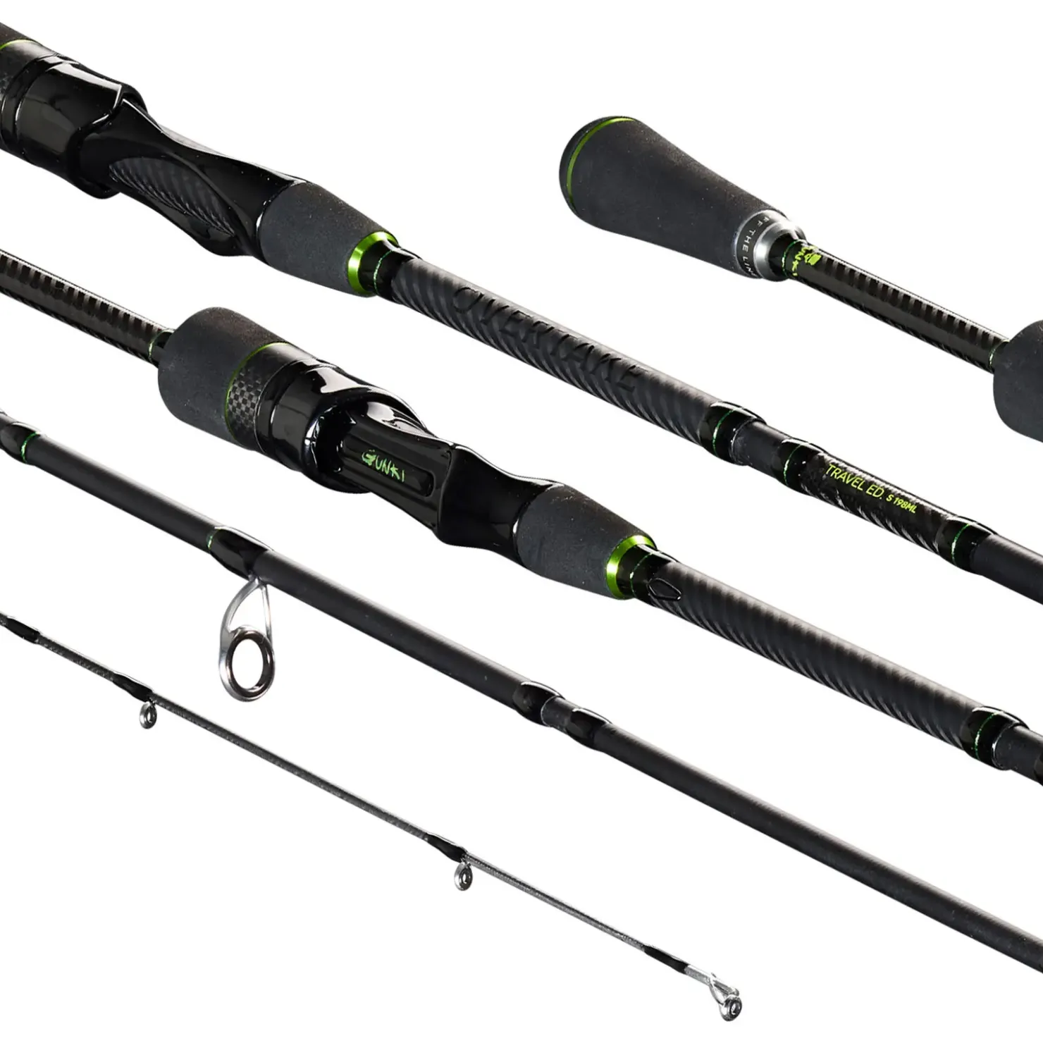 Gunki Overtake Travel ED-S 198ML 1,5-10g Reiserute| Forellenrute|Ultra Light Ruten