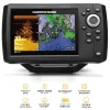 Humminbird Helix 5 Chirp GPS DI G3 Down Imaging GPS Kartenplotter Echolot - Komplett mit Geber| Humminbird Helix 5 Chirp Di Gps G3