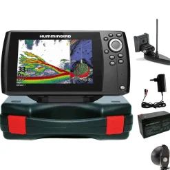 Humminbird Helix 7 Chirp GPS G4 GPS Kartenplotter Echolot Portabel Basic - Komplett mit Geber| Humminbird Helix 7 Chirp Gps G4