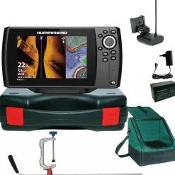 Humminbird Helix 7 Chirp GPS SI G4 Side Imaging GPS Kartenplotter Echolot Portabel Profi Plus- Komplett mit Geber| Humminbird Helix 7 Chirp Si Gps G4