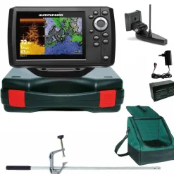 Humminbird Helix 5 Chirp GPS DI G3 Down Imaging GPS Kartenplotter Echolot Portabel Master Plus - Komplett mit Geber| Humminbird Helix 5 Chirp Di Gps G3