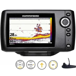 Humminbird Helix 5 DI G2 Down Imaging Echolot - Komplett mit Geber| Humminbird Helix 5 Di G2