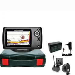 Humminbird Helix 5 Sonar Echolot G2 Portabel Basic – Komplettsystem| Humminbird Helix 5 Sonar G2