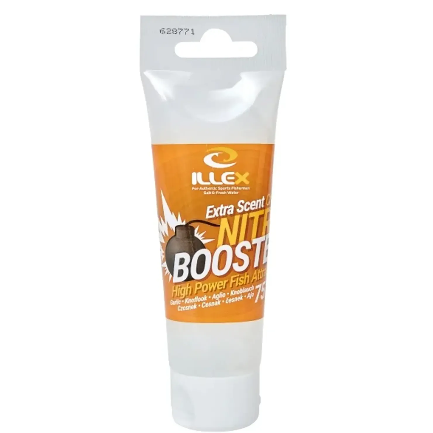 Illex Nitro Booster Garlic Creme 75ml Kunstköder-Lockstoff| Zubehör Kunstköder|Reizsteigerung Meeresangeln