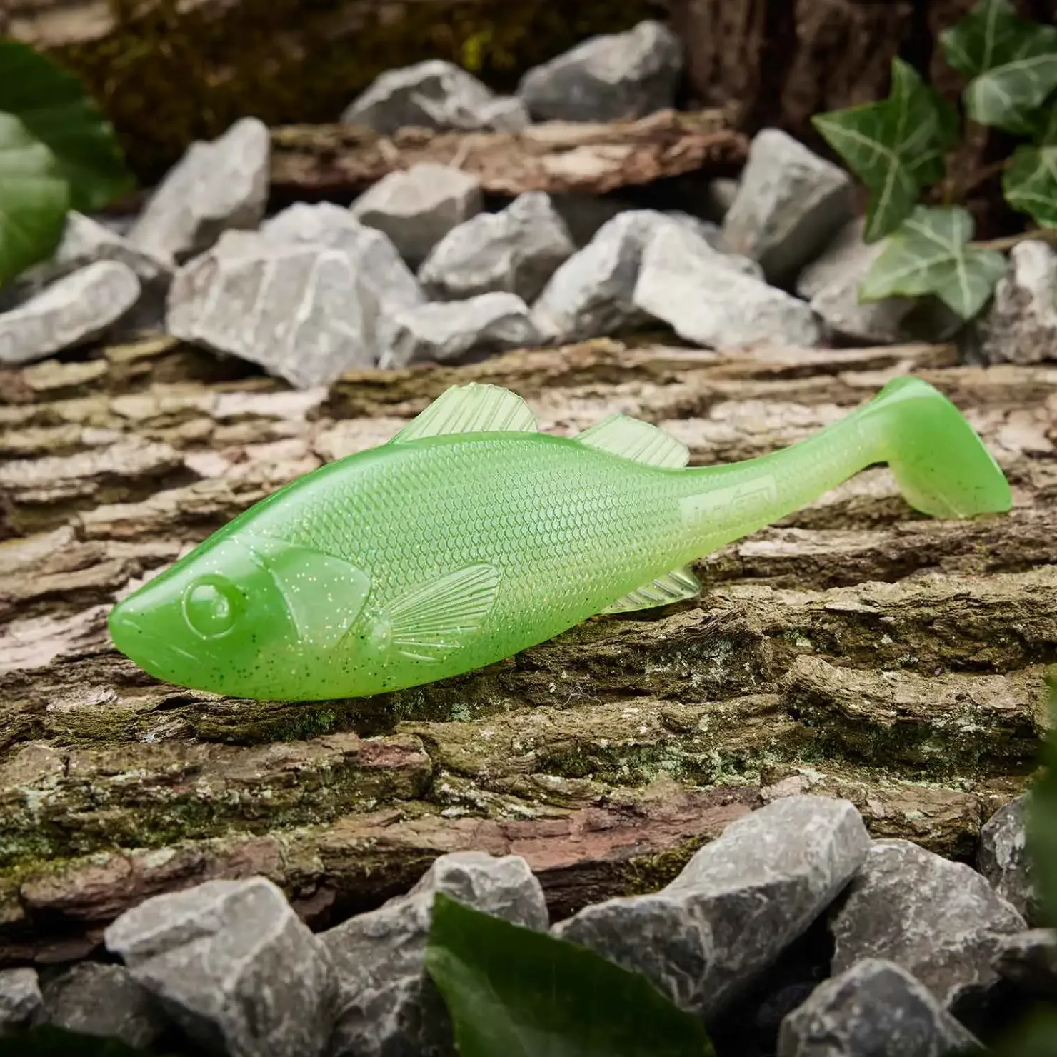 Jackson Green Pure Perch Shad 12,5cm Gummifisch| Gummifische|Zandersaison