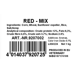 Jenzi Classic & Method Feeder Futter Feeder Red-Mix 1kg| Karpfenfutter|Karpfenaktion