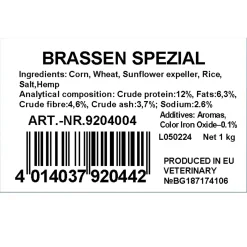 Jenzi Classic Futter Brassen Spezial 1kg| Karpfenfutter|Karpfenfutter